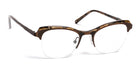 J.F. Rey® JF2793 JFR JF2793 9590 49 - 9590 Brushed Brown/Nice Brown Eyeglasses