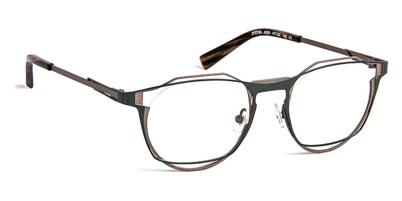 J.F. Rey® JF2795 JFR JF2795 4590 47 - 4590 Khaki/Gunmetal Eyeglasses