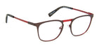 J.F. Rey® JF2801 JFR JF2801 9030 50 - 9030 Brown/Red Eyeglasses