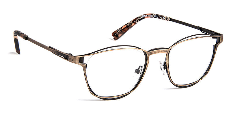J.F. Rey® JF2808 JFR JF2808 5555 47 - 5555 Brushed Gold Eyeglasses