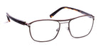 J.F. Rey® JF2816 JFR JF2816 0730 53 - 0730 Taupe/Red Eyeglasses