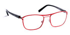 J.F. Rey® JF2816 JFR JF2816 3000 53 - 3000 Red/Black Eyeglasses