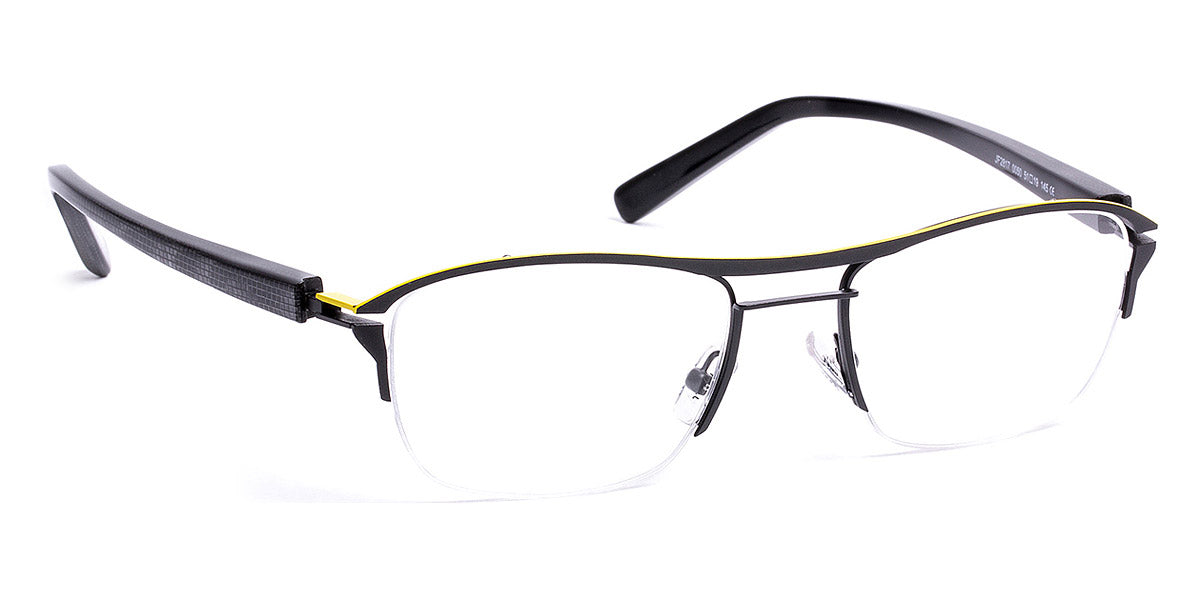 J.F. Rey® JF2817 JFR JF2817 0050 51 - 0050 Black/Yellow Eyeglasses