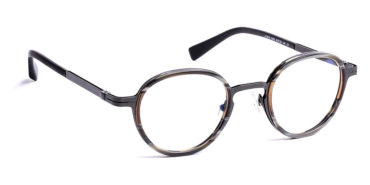 J.F. Rey® JF2819 JFR JF2819 0500 48 - 0500 Horn/Gunmetal Eyeglasses