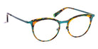 J.F. Rey® JF2822 JFR JF2822 4525 52 - 4525 Demi Turquoise/Green Eyeglasses
