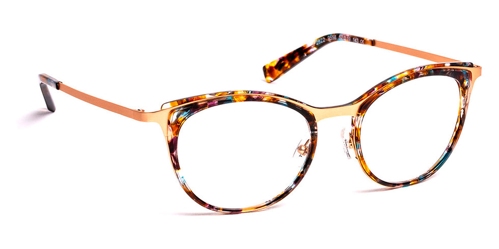 J.F. Rey® JF2822 JFR JF2822 9558 52 - 9558 Demi/Pink Gold Eyeglasses