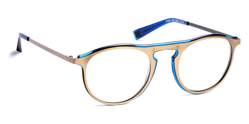 J.F. Rey® JF2824 JFR JF2824 5525 48 - 5525 Antic Gold/Navy Blue Eyeglasses