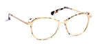 J.F. Rey® JF2825 JFR JF2825 5500 51 - 5500 Brushed Gold/Glitter Black Eyeglasses