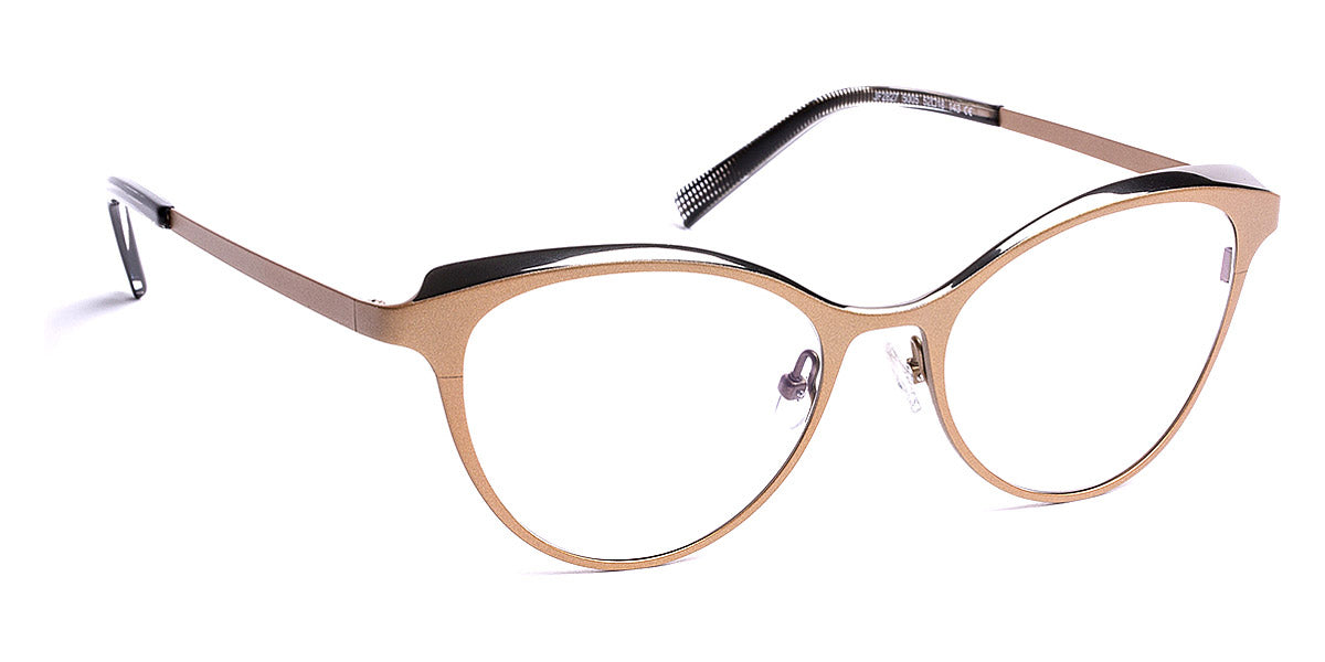 J.F. Rey® JF2827 JFR JF2827 5005 52 - 5005 Satin Gold/Shiny Gunmetal Eyeglasses