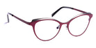 J.F. Rey® JF2827 JFR JF2827 8205 52 - 8205 Pink/Satin Silver Eyeglasses