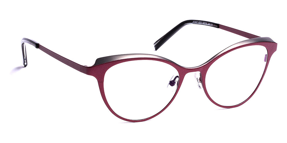 J.F. Rey® JF2827 JFR JF2827 8205 52 - 8205 Pink/Satin Silver Eyeglasses