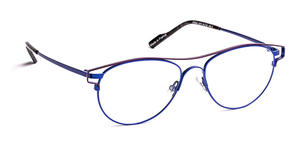 J.F. Rey® JF2829 JFR JF2829 2075 54 - 2075 Blue/Plum Eyeglasses