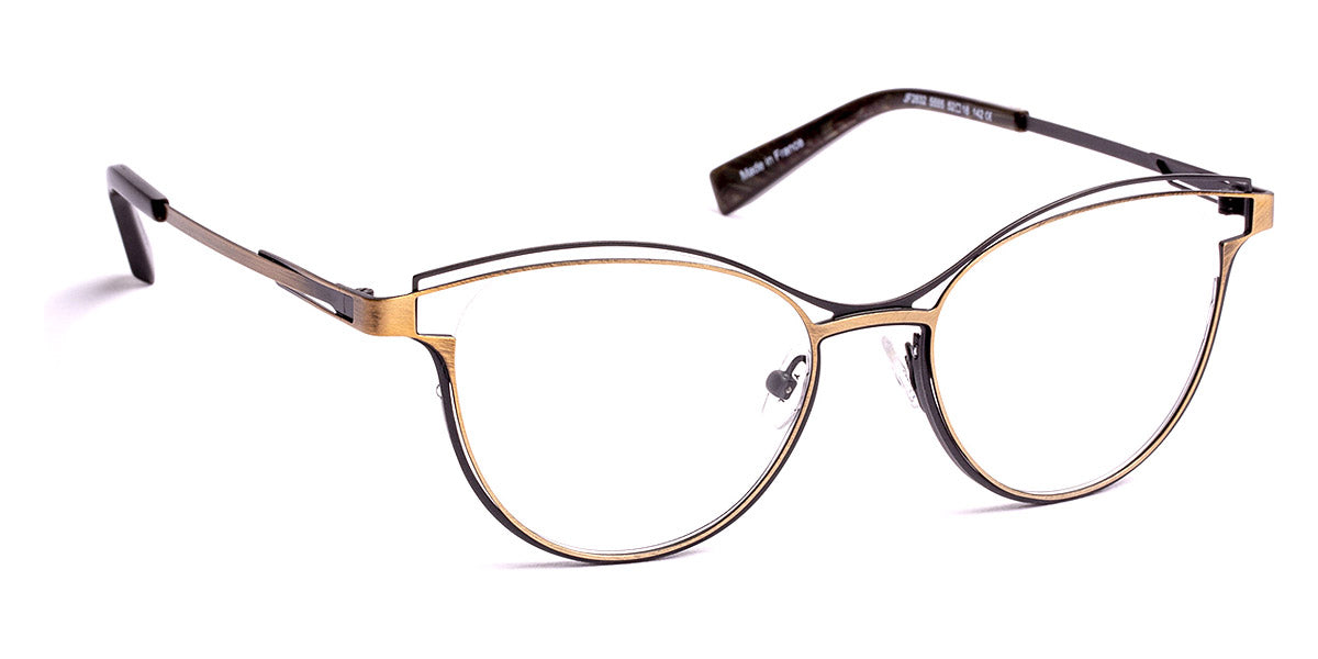 J.F. Rey® JF2832 JFR JF2832 5555 52 - 5555 Brushed Gold Eyeglasses