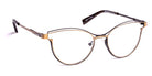 J.F. Rey® JF2832 JFR JF2832 5555 52 - 5555 Brushed Gold Eyeglasses