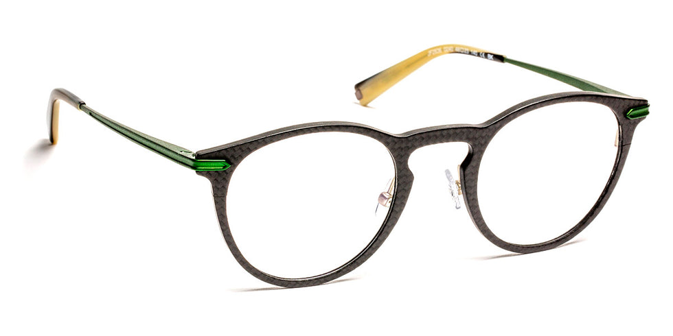 J.F. Rey® JF2836 JFR JF2836 0240 48 - 0240 Carbon/Silver/Green Eyeglasses