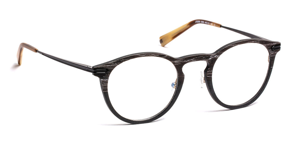 J.F. Rey® JF2836 JFR JF2836 0500 48 - 0500 Wood/Carbon/Matte Black Eyeglasses