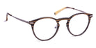 J.F. Rey® JF2836 JFR JF2836 0590 48 - 0590 Wood/Carbon Brown/Silver Eyeglasses