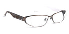 J.F. Rey® JF2840 JFR JF2840 5010 55 - 5010 Brushed Gold/Black White 3D Eyeglasses