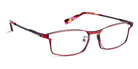 J.F. Rey® JF2842 JFR JF2842 3000 54 - 3000 Red/Black Eyeglasses