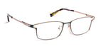 J.F. Rey® JF2842 JFR JF2842 4555 54 - 4555 Khaki/Antic Gold Eyeglasses