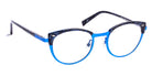 J.F. Rey® JF2843 JFR JF2843 2520 50 - 2520 Dark Blue/Blue Eyeglasses