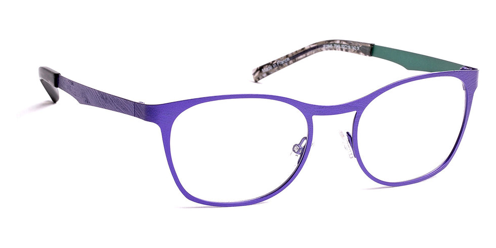 J.F. Rey® JF2845 JFR JF2845 7049 52 - 7049 Purple/Emerald Eyeglasses