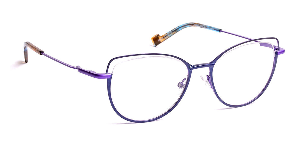 J.F. Rey® JF2849 JFR JF2849 2023 53 - 2023 Blue/Lavender Eyeglasses