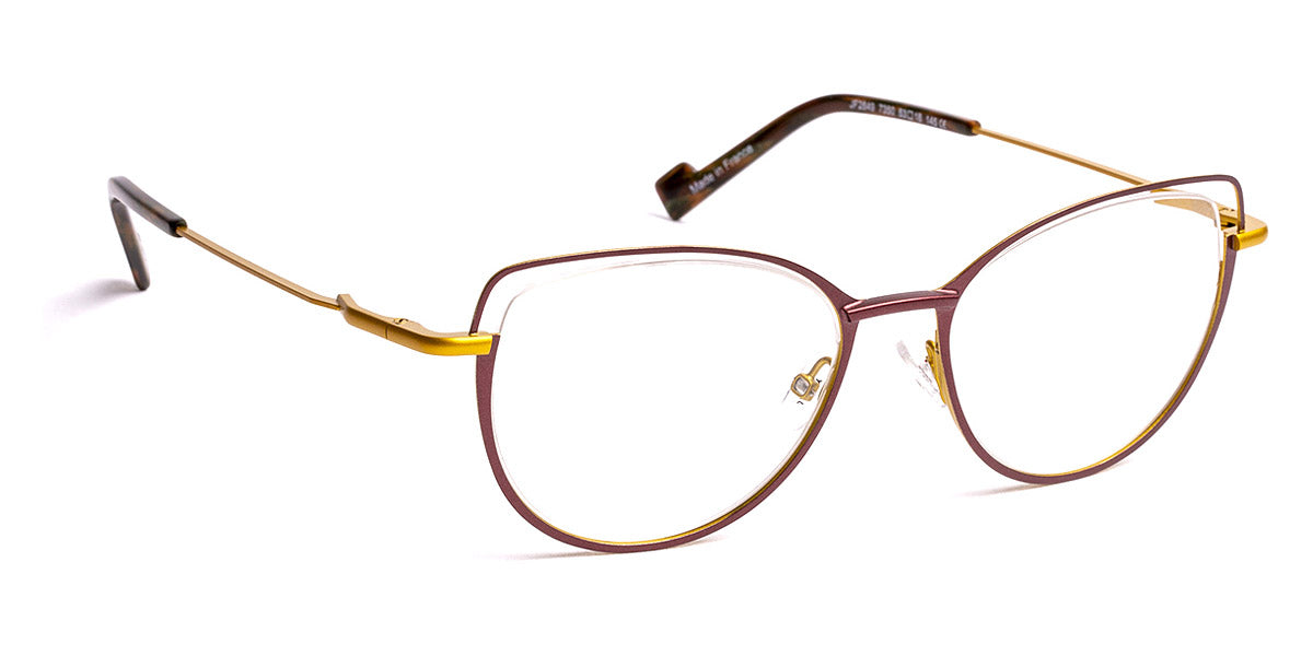 J.F. Rey® JF2849 JFR JF2849 7350 53 - 7350 Garnet/Lemon Eyeglasses