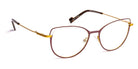 J.F. Rey® JF2849 JFR JF2849 7350 53 - 7350 Garnet/Lemon Eyeglasses