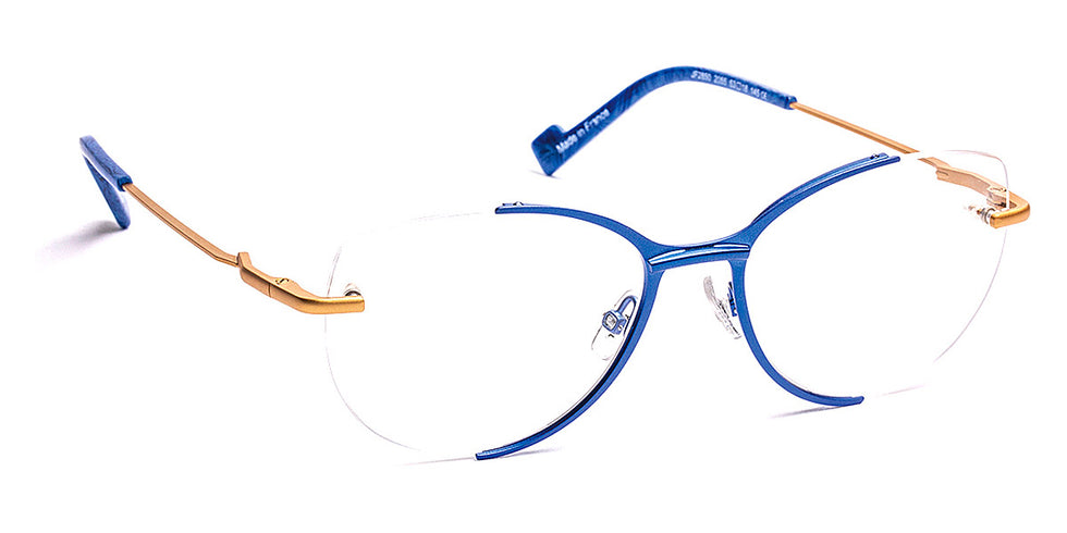 J.F. Rey® JF2850 JFR JF2850 2055 53 - 2055 Blue/Pink Gold Eyeglasses