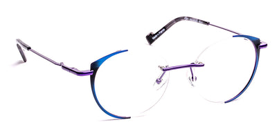 J.F. Rey® JF2851 JFR JF2851 2072 50 - 2072 Blue/Purple Eyeglasses