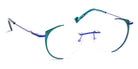 J.F. Rey® JF2851 JFR JF2851 4020 50 - 4020 Emeraude/Blue Eyeglasses