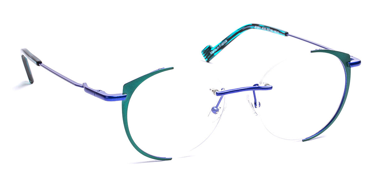 J.F. Rey® JF2851 JFR JF2851 4020 50 - 4020 Emeraude/Blue Eyeglasses