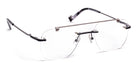 J.F. Rey® JF2852 JFR JF2852 0270 54 - 0270 Ruthenium/Dark Purple Eyeglasses