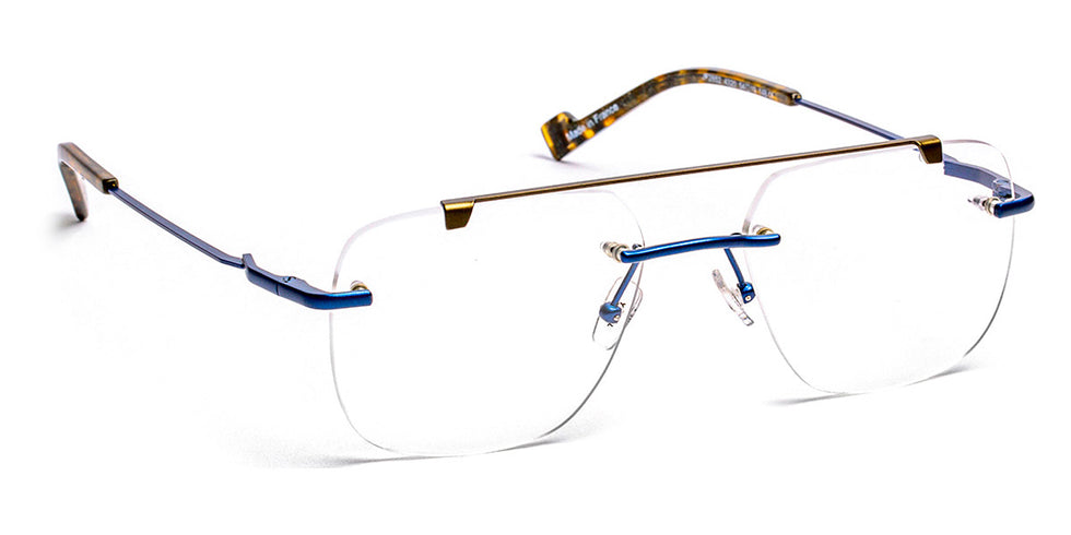 J.F. Rey® JF2852 JFR JF2852 4320 54 - 4320 Khaki/Blue Eyeglasses