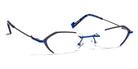 J.F. Rey® JF2854 JFR JF2854 0320 53 - 0320 Gray Mastic/Blue Eyeglasses