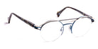 J.F. Rey® JF2858 JFR JF2858 2099 47 - 2099 Blue/Panache Eyeglasses