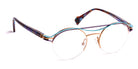 J.F. Rey® JF2858 JFR JF2858 5570 47 - 5570 Light Gold Pink/Purple Eyeglasses