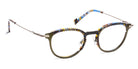 J.F. Rey® JF2870 JFR JF2870 2040 47 - 2040 Demi Blue/Khaki/Gunmetal Eyeglasses