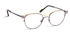 J.F. Rey® JF2872 JFR JF2872 5505 52 - 5505 Shiny Pink Gold/Ruthenium Eyeglasses