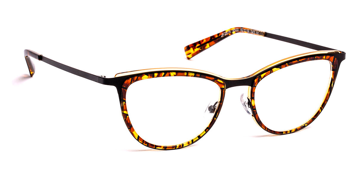 J.F. Rey® JF2874 JFR JF2874 9500 52 - 9500 Demi/Black Eyeglasses