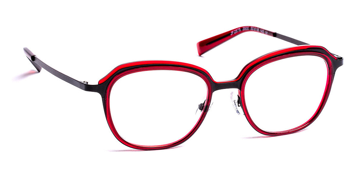 J.F. Rey® JF2875 JFR JF2875 3500 50 - 3500 Red/Black Eyeglasses