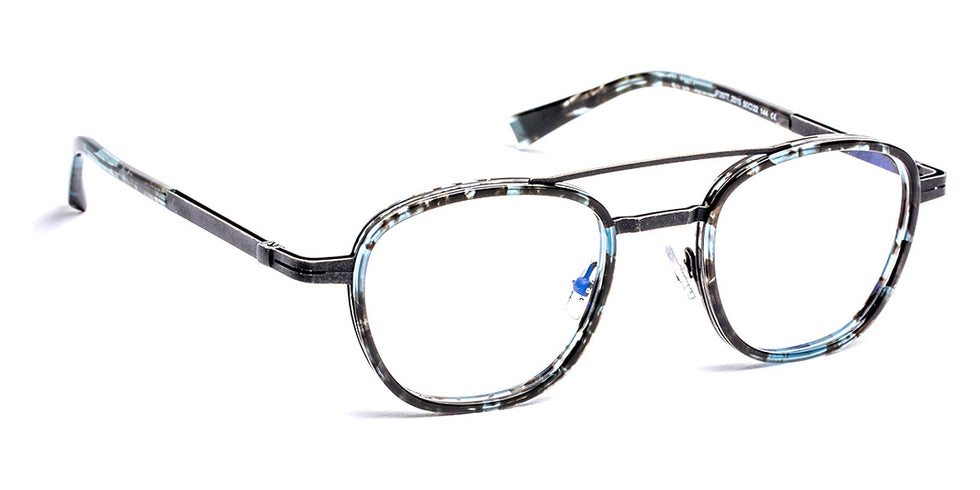J.F. Rey® JF2877 JFR JF2877 2515 50 - 2515 Demi Blue/Antic Silver Eyeglasses