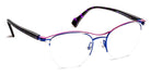 J.F. Rey® JF2878 JFR JF2878 B2080 51 - B2080 Blue/Fuchsia/White Eyeglasses