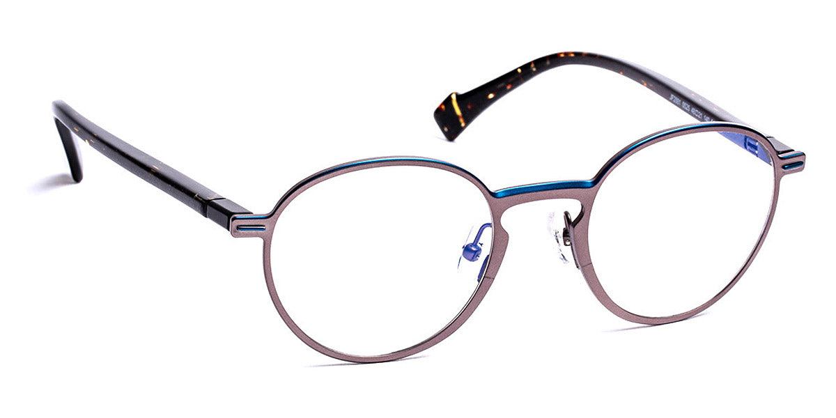 J.F. Rey® JF2881 JFR JF2881 0525 48 - 0525 Gunmetal/Blue Eyeglasses