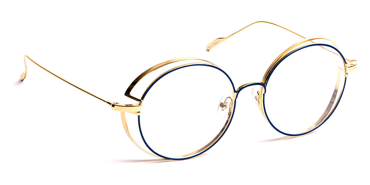 J.F. Rey® JF2885 JFR JF2885 0050 51 - 0050 Black/Satined Light Gold Eyeglasses