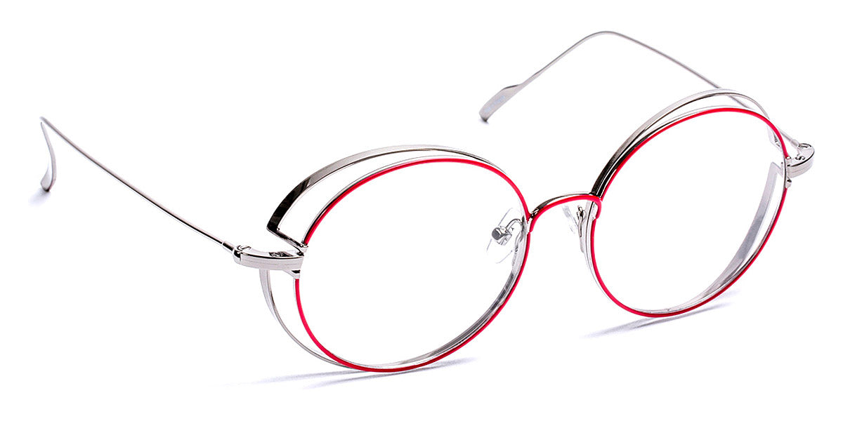 J.F. Rey® JF2885 JFR JF2885 3505 51 - 3505 Cherry/Shiny Ruthenium Eyeglasses