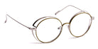 J.F. Rey® JF2885 JFR JF2885 4505 51 - 4505 Khaki/Shiny Ruthenium Eyeglasses