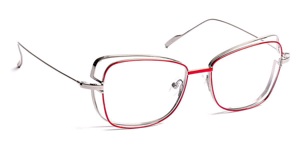 J.F. Rey® JF2886 JFR JF2886 3505 53 - 3505 Strawberry/Shiny Ruthenium Eyeglasses