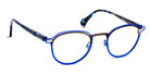 J.F. Rey® JF2891 JFR JF2891 2905 47 - 2905 Blue/Satin Gunmetal Eyeglasses